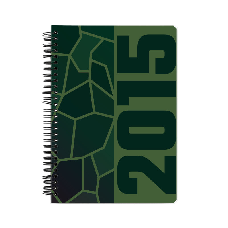 2015 Year Notebook (Olive Green)
