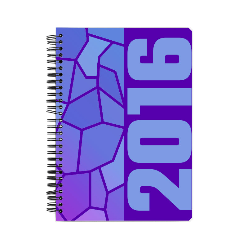 2016 Year Notebook (Purple)
