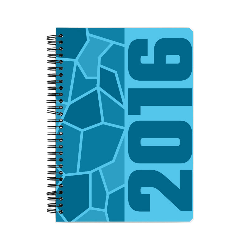 2016 Year Notebook (Sky Blue)