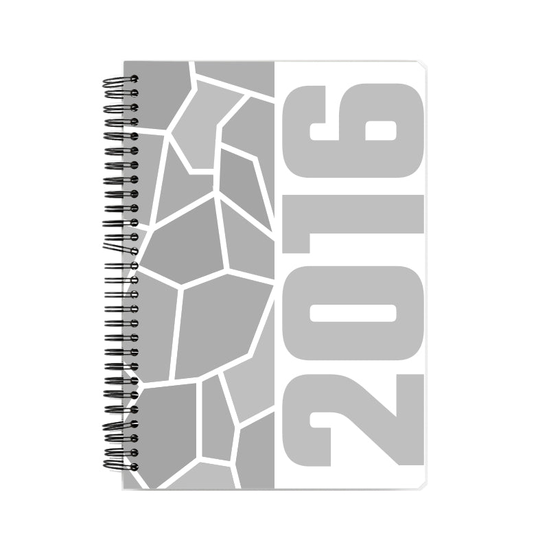 2016 Year Notebook (White)