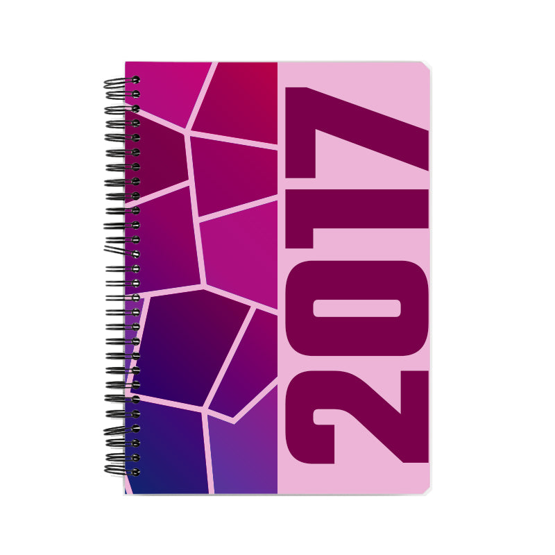 2017 Year Notebook (Light Pink)