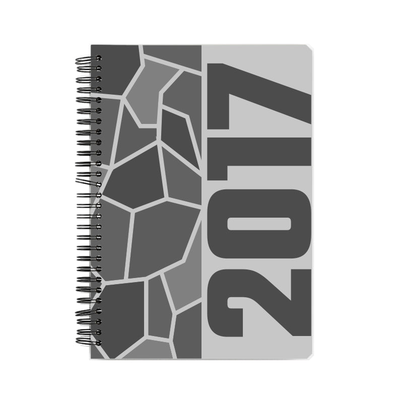 2017 Year Notebook (Melange Grey)