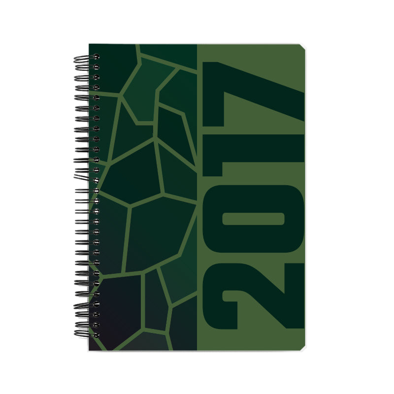 2017 Year Notebook (Olive Green)