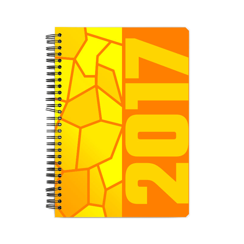 2017 Year Notebook (Orange)