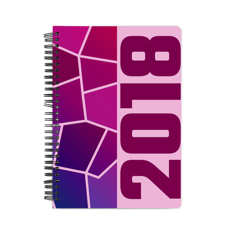 2018 Year Notebook (Light Pink)