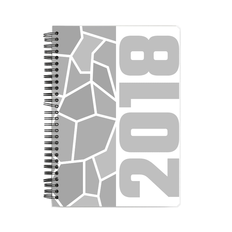 2018 Year Notebook (White)
