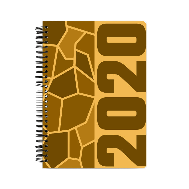2020 Year Notebook (Golden Yellow)