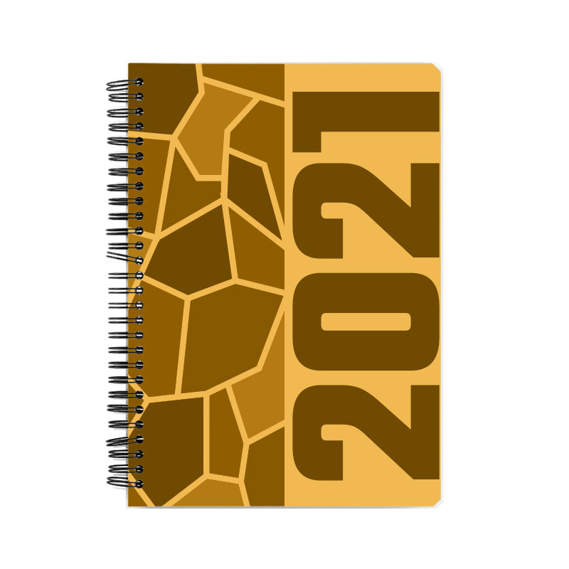 2021 Year Notebook (Golden Yellow)