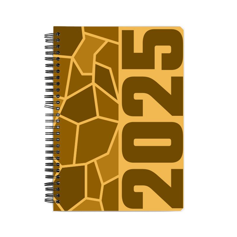 2025 Year Notebook (Golden Yellow)