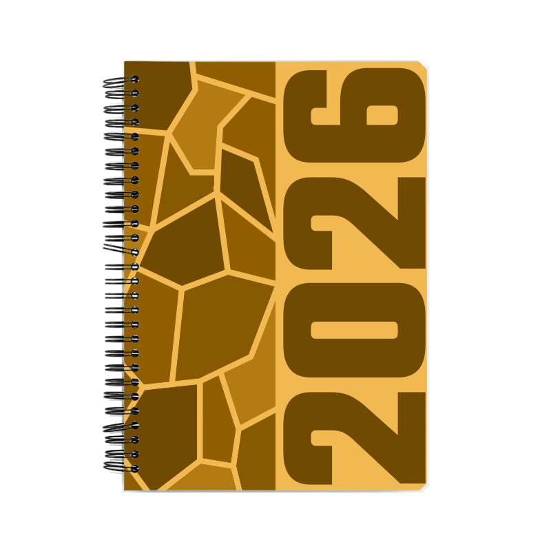 2026 Year Notebook (Golden Yellow)