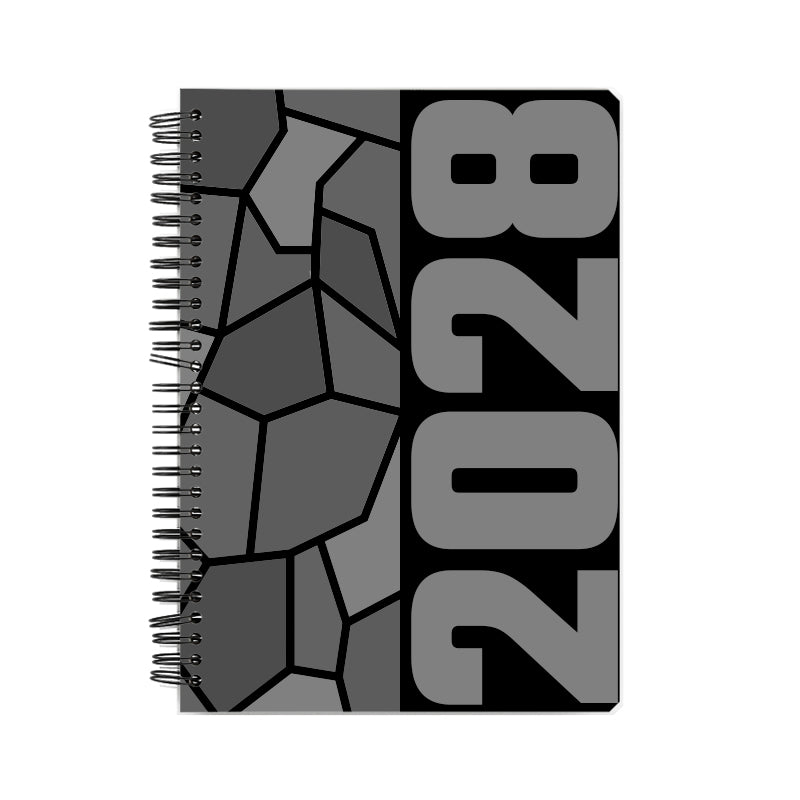 2028 Year Notebook (Black)