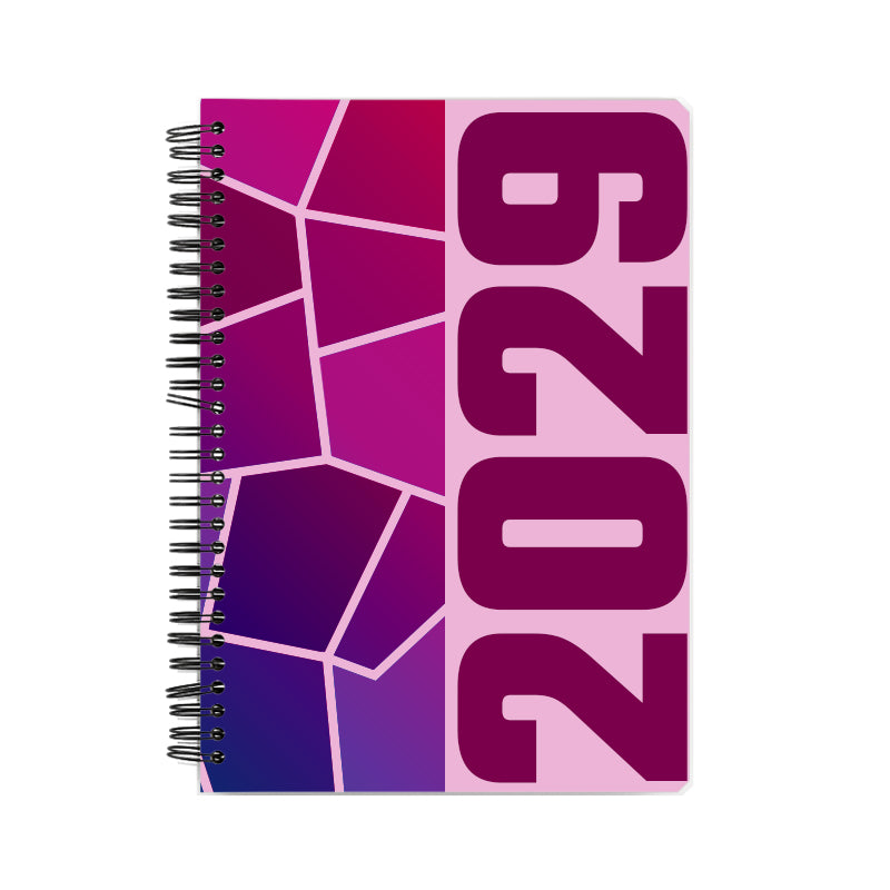 2029 Year Notebook (Light Pink)