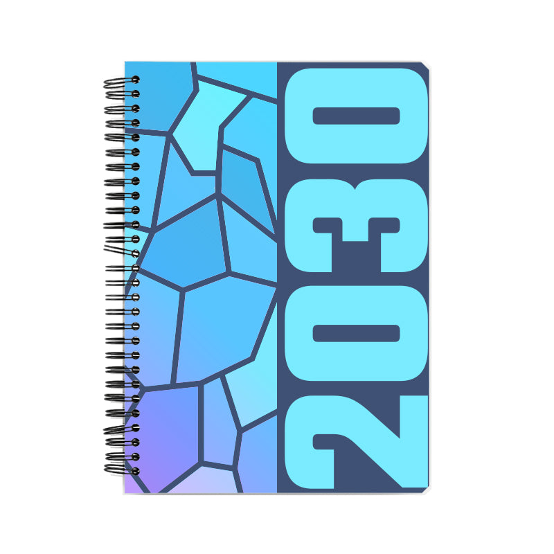 2030 Year Notebook (Navy Blue)