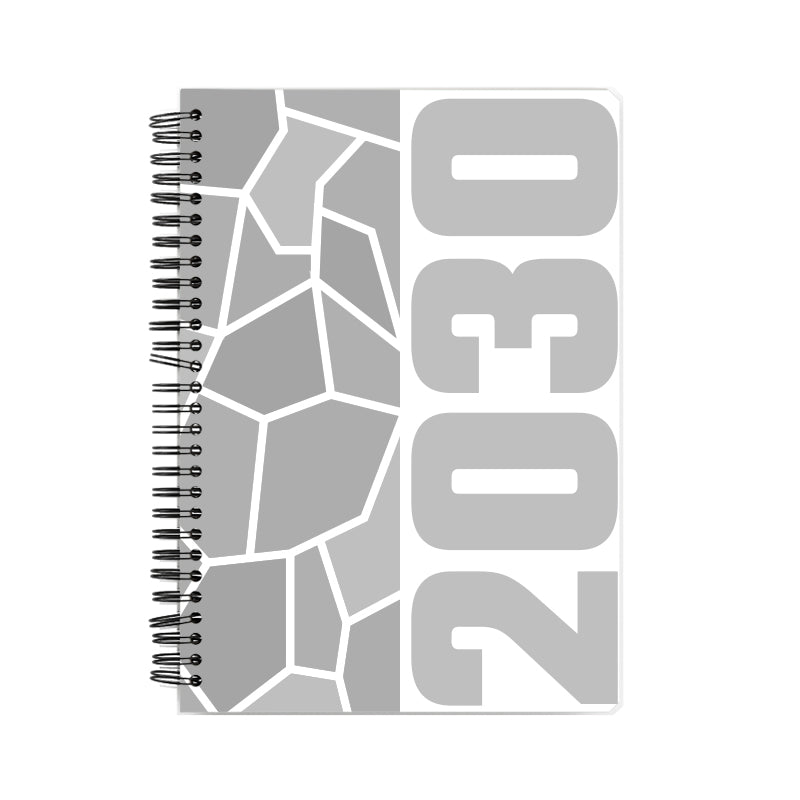 2030 Year Notebook (White)