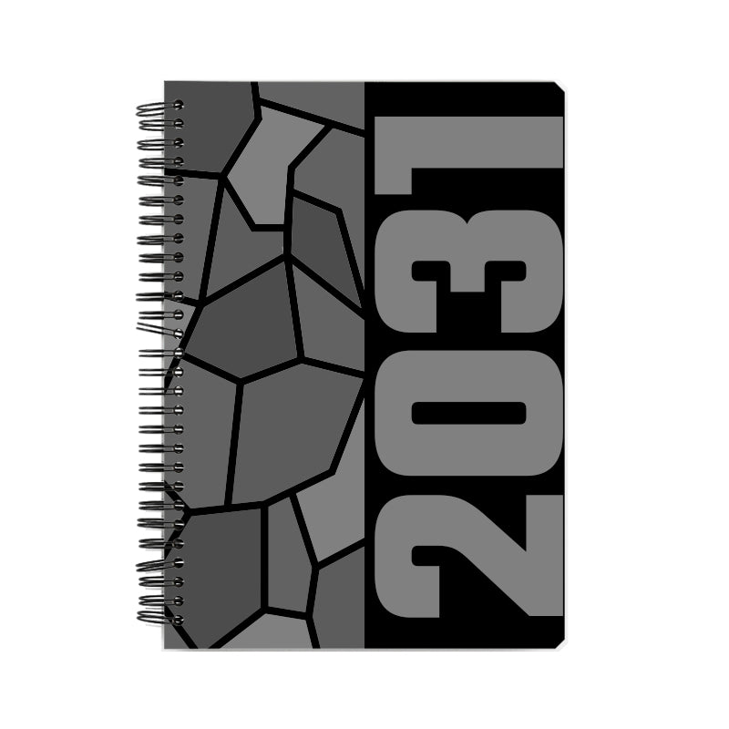 2031 Year Notebook (Black)