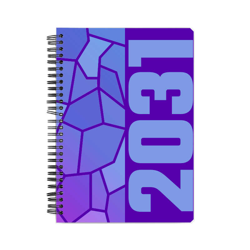 2031 Year Notebook (Purple)