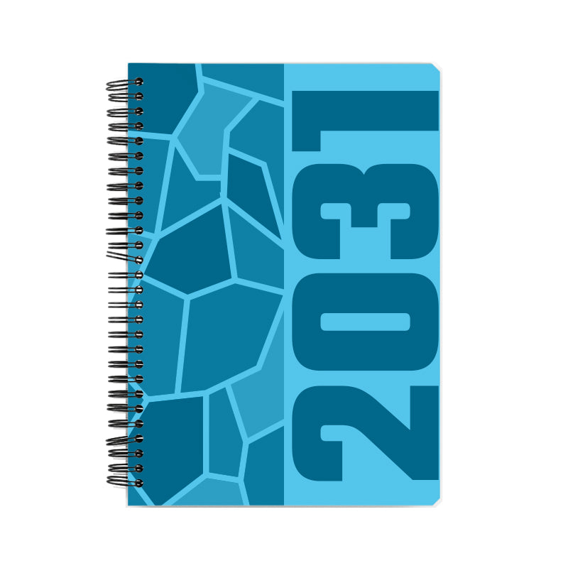 2031 Year Notebook (Sky Blue)