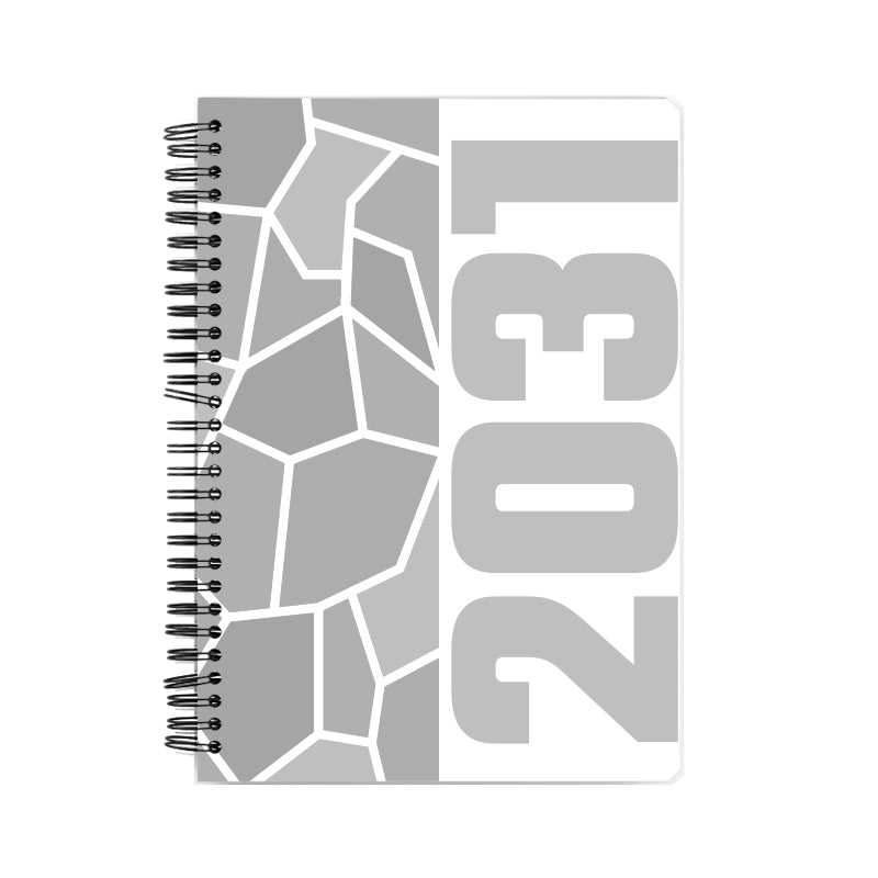 2031 Year Notebook (White)