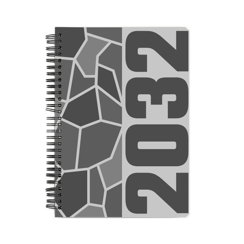 2032 Year Notebook (Melange Grey)