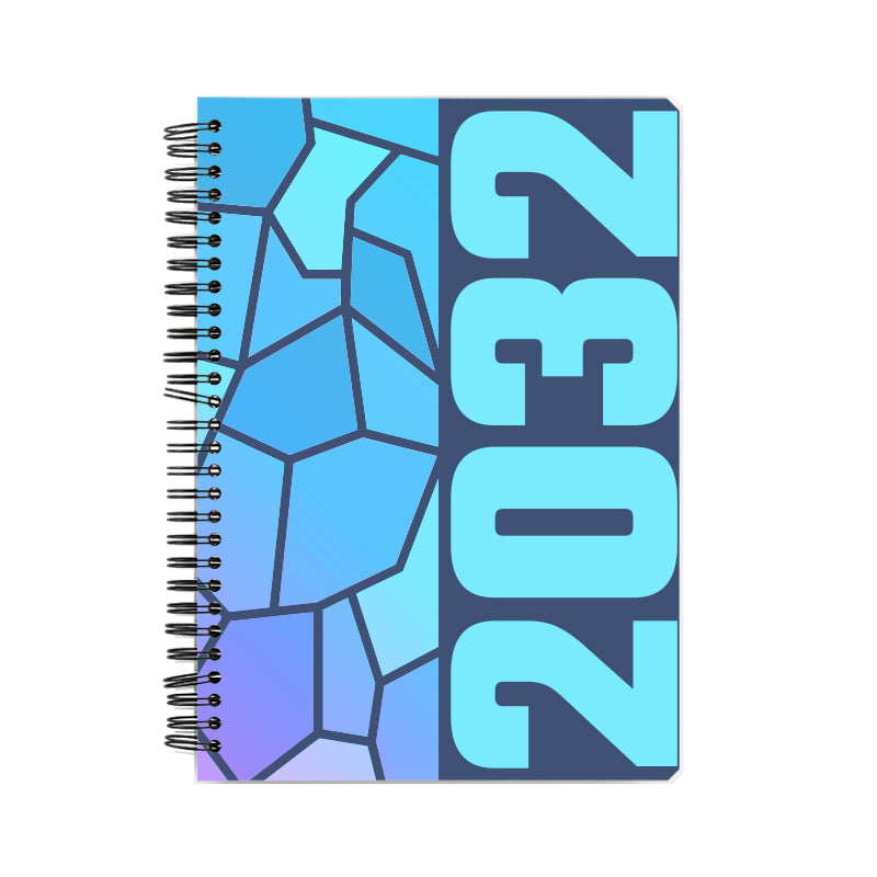 2032 Year Notebook (Navy Blue)