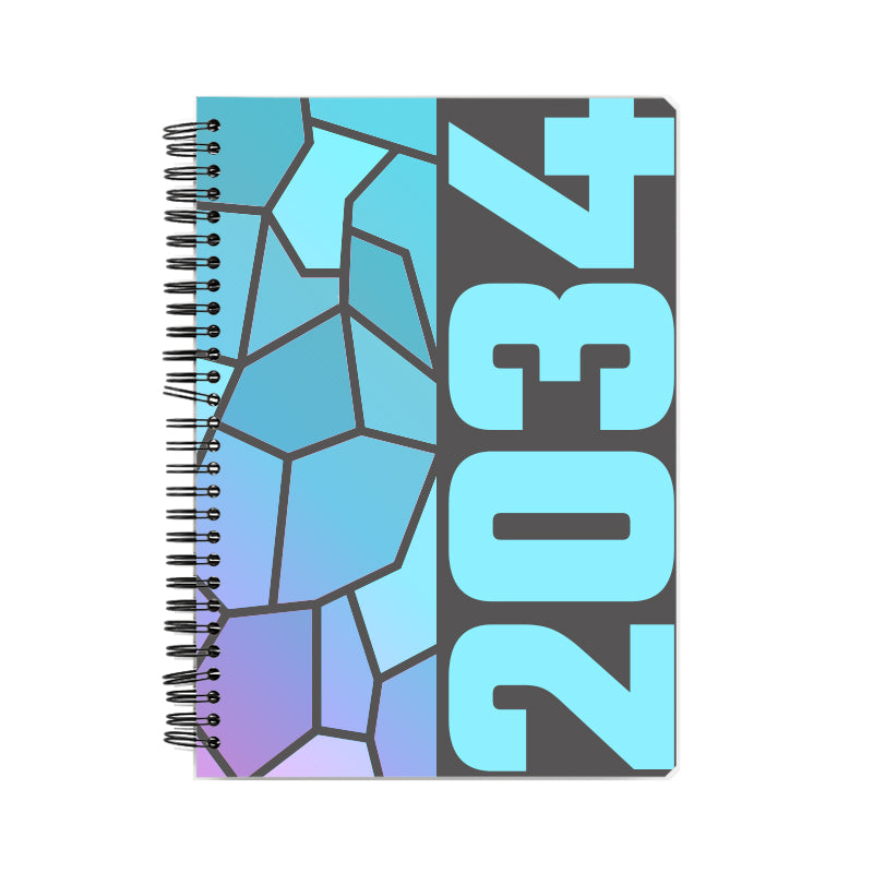 2034 Year Notebook (Charcoal Grey)