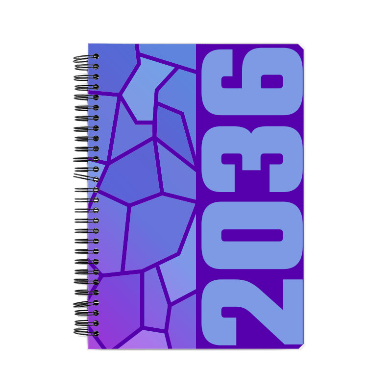 2036 Year Notebook (Purple)