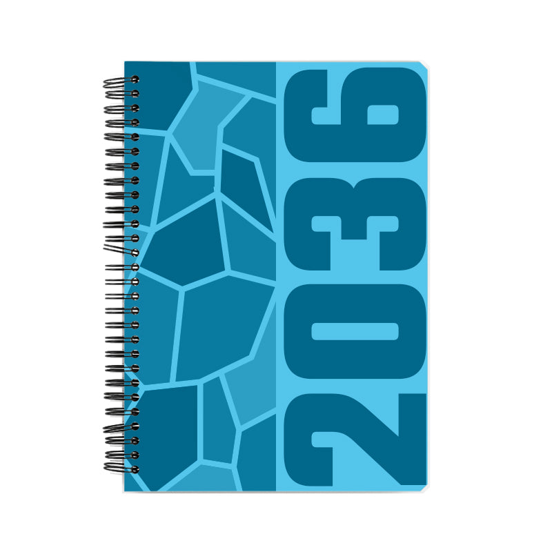 2036 Year Notebook (Sky Blue)