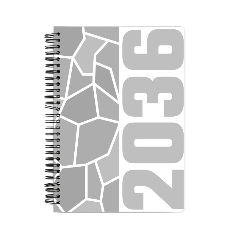 2036 Year Notebook (White)