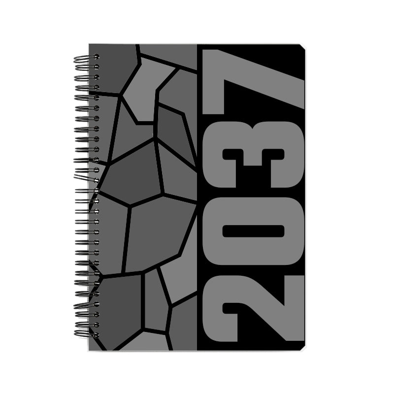 2037 Year Notebook (Black)