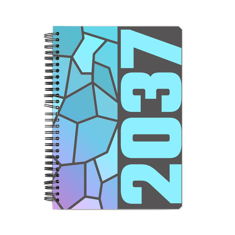 2037 Year Notebook (Charcoal Grey)