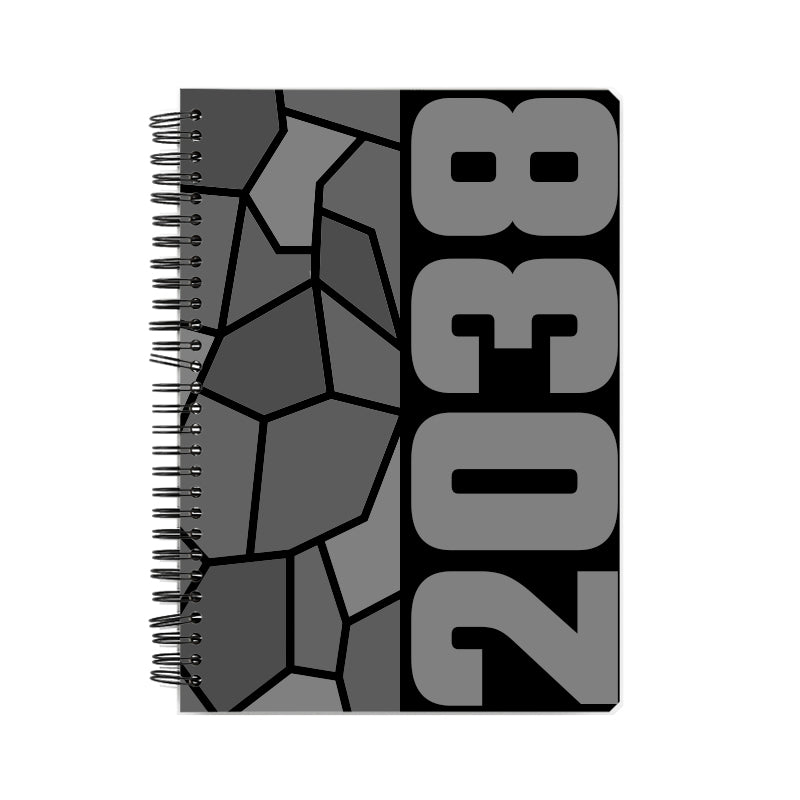 2038 Year Notebook (Black)
