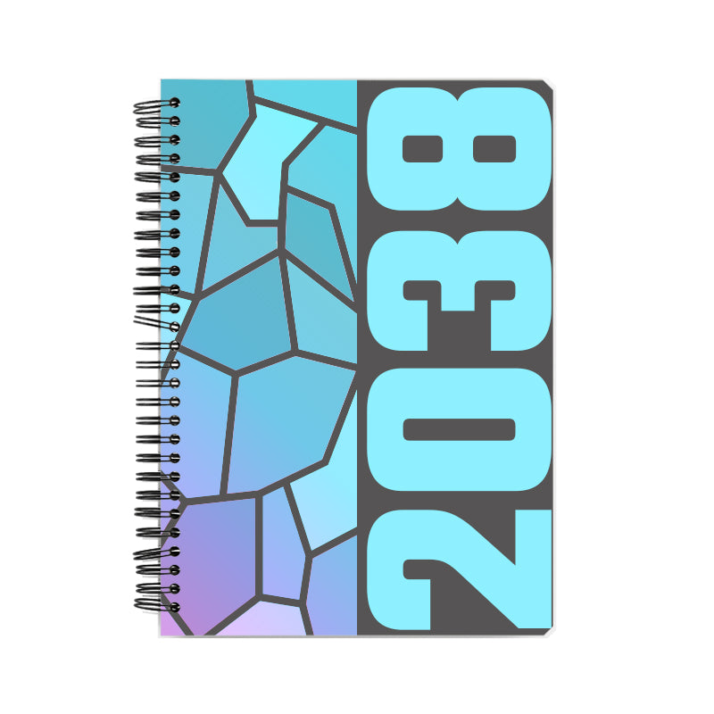 2038 Year Notebook (Charcoal Grey)