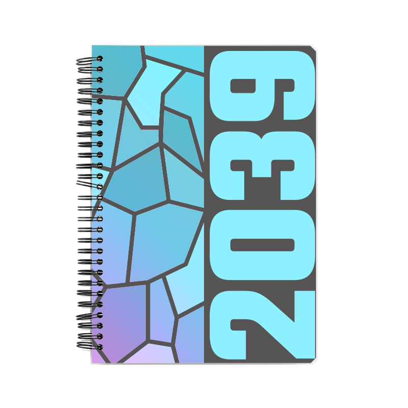 2039 Year Notebook (Charcoal Grey)