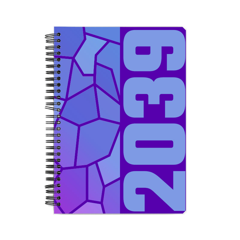 2039 Year Notebook (Purple)