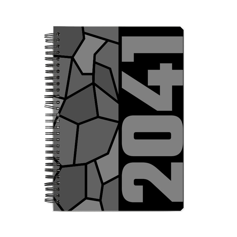2041 Year Notebook (Black)