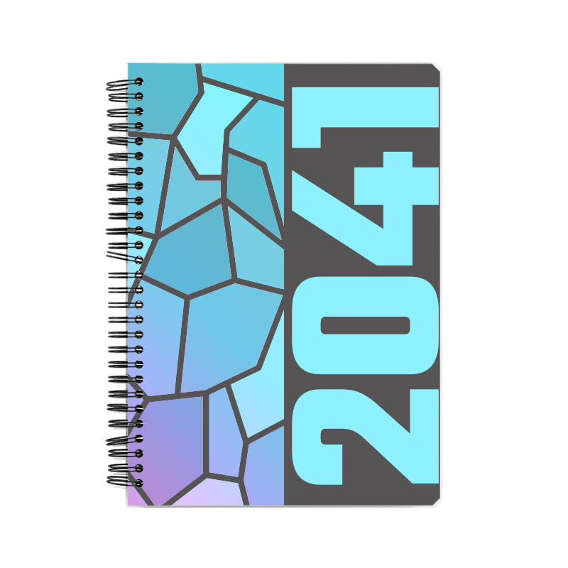 2041 Year Notebook (Charcoal Grey)