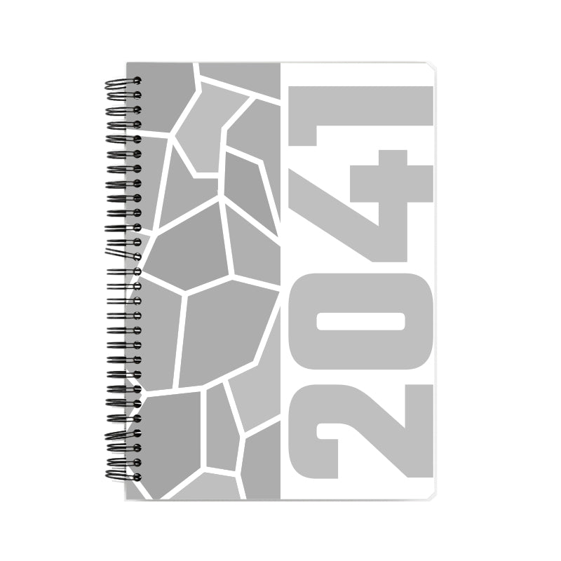 2041 Year Notebook (White)