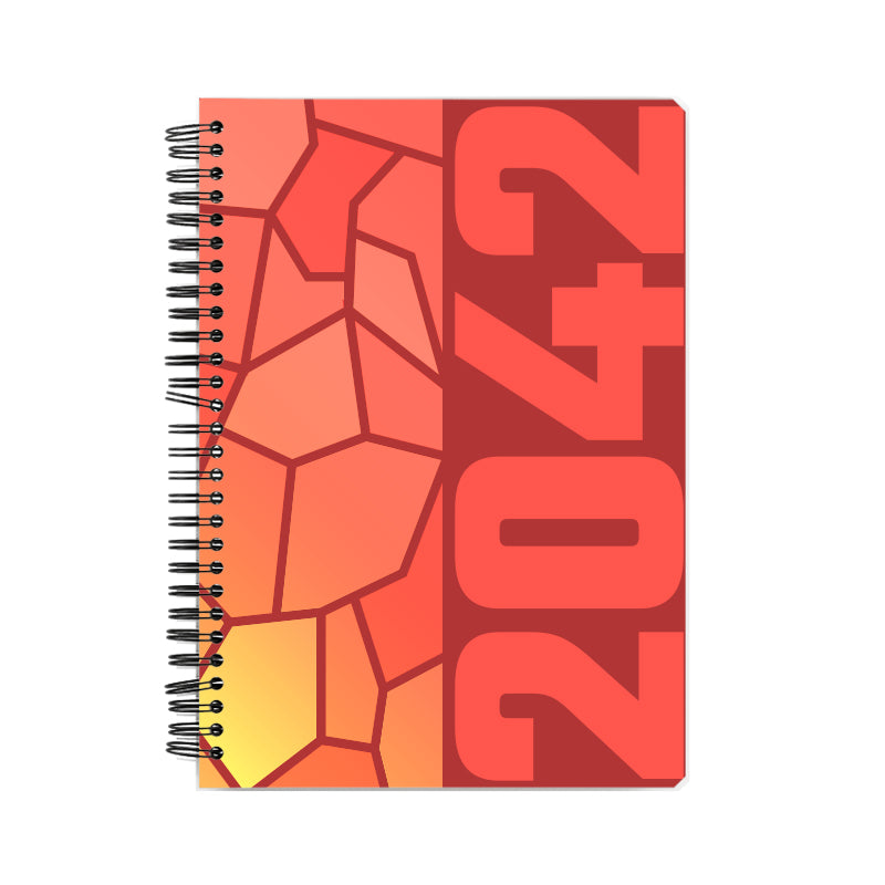 2042 Year Notebook (Red)