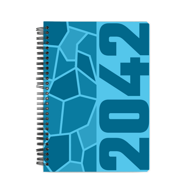 2042 Year Notebook (Sky Blue)
