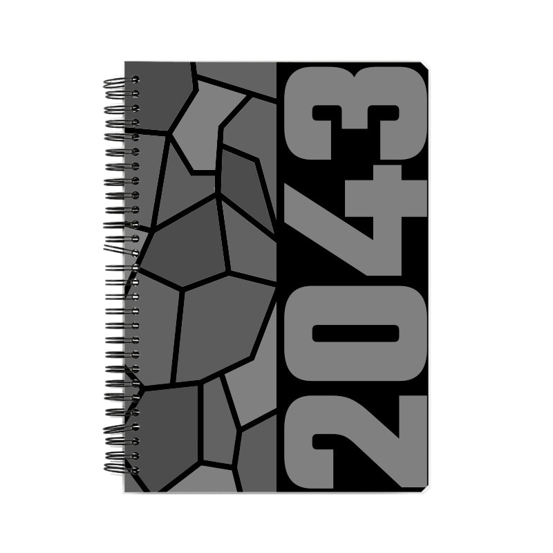 2043 Year Notebook (Black)