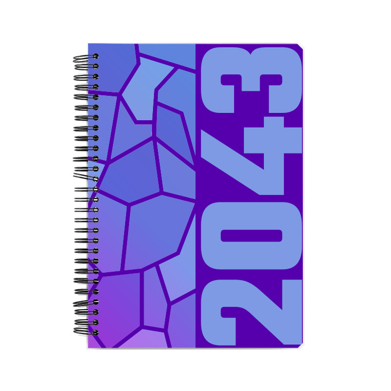2043 Year Notebook (Purple)