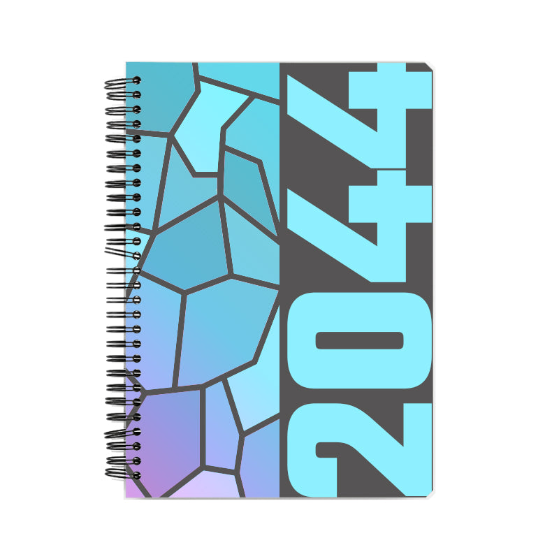 2044 Year Notebook (Charcoal Grey)