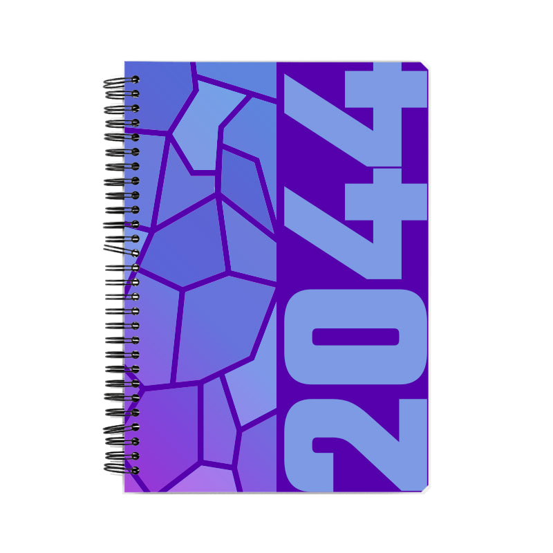 2044 Year Notebook (Purple)