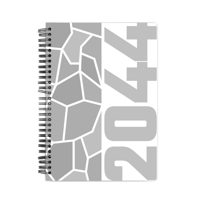 2044 Year Notebook (White)