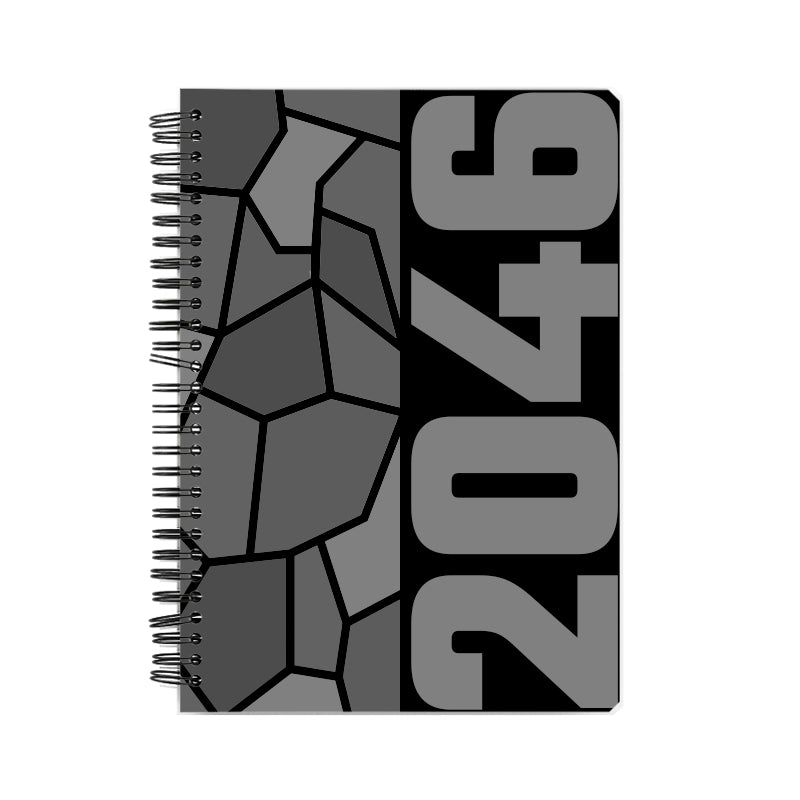 2046 Year Notebook (Black)
