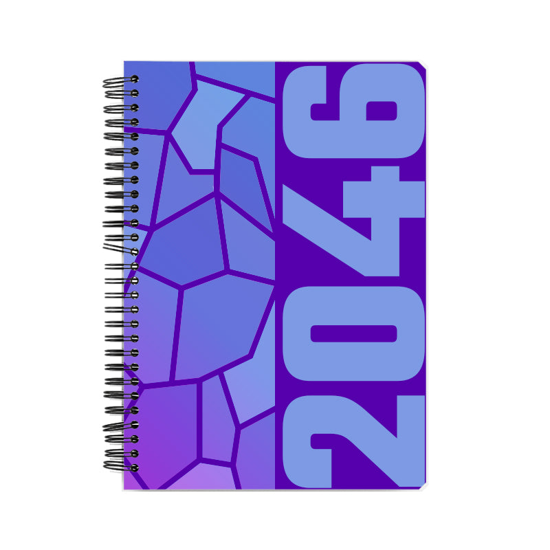 2046 Year Notebook (Purple)