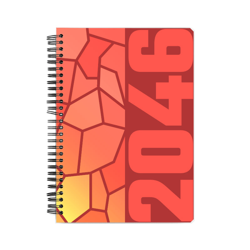 2046 Year Notebook (Red)
