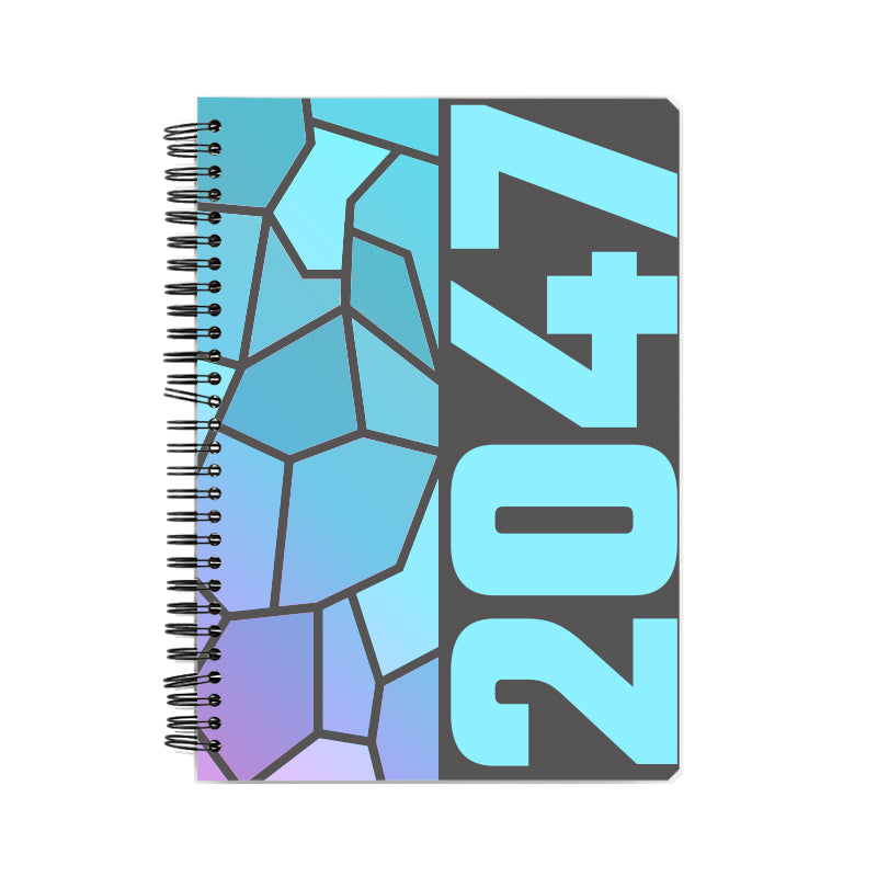 2047 Year Notebook (Charcoal Grey)