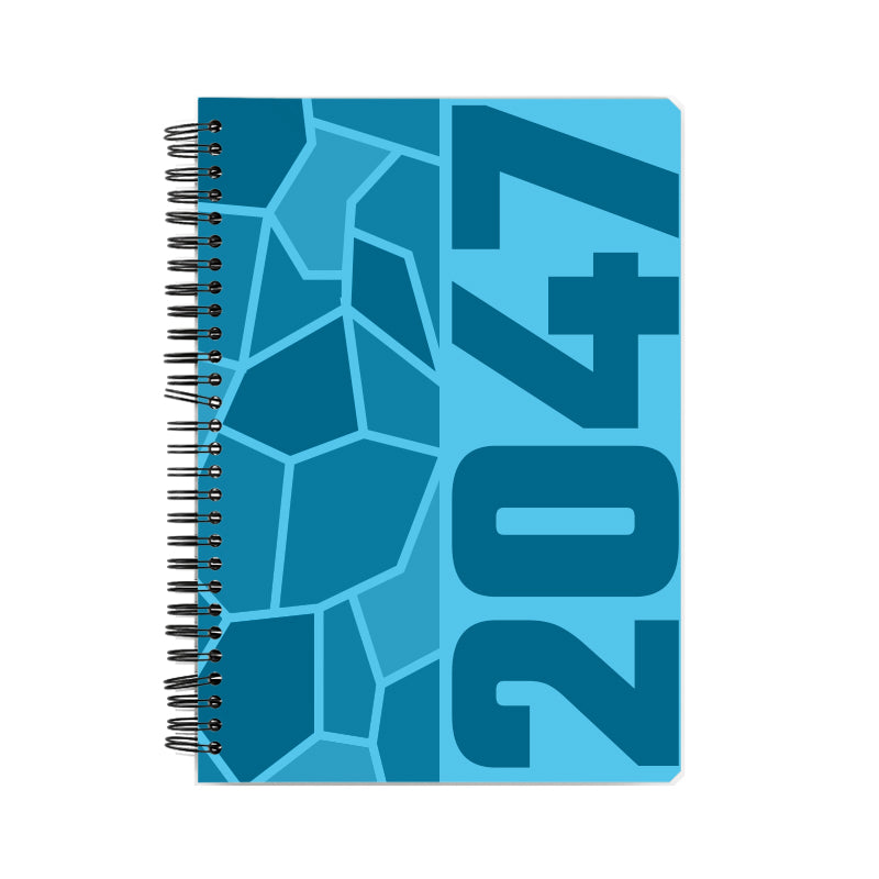 2047 Year Notebook (Sky Blue)