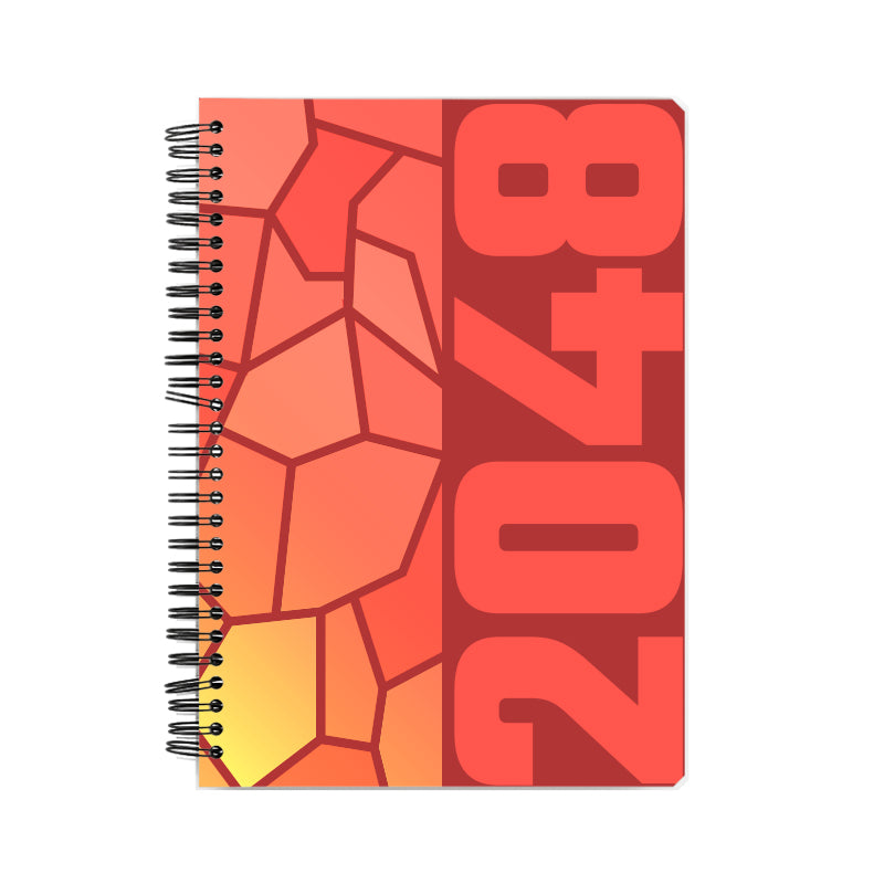 2048 Year Notebook (Red)
